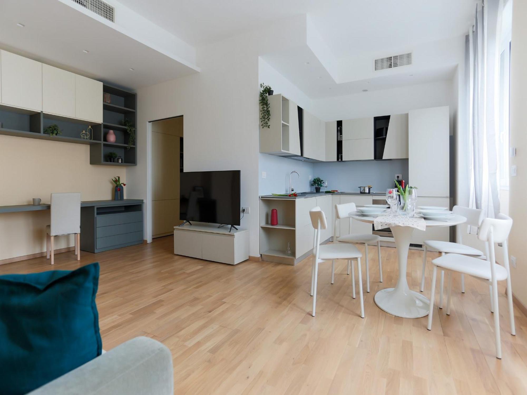 The Best Rent - Bright One-Bedroom Apartment In Corso Vittorio Emanuele II Milano Esterno foto